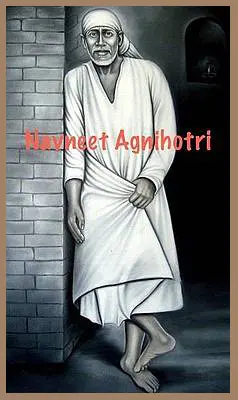 Painting of Sai Baba by Navneet Agnihotri