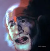 Painting of Sai Baba by Sunil Shegaonkar