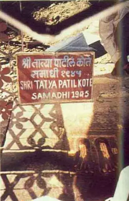 Tatya Kote Patil Samadhi